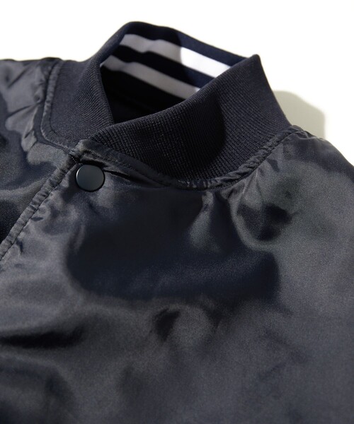 「NAUTICA」 スタジャン MEDIUM チャコールグレー メンズ_画像6