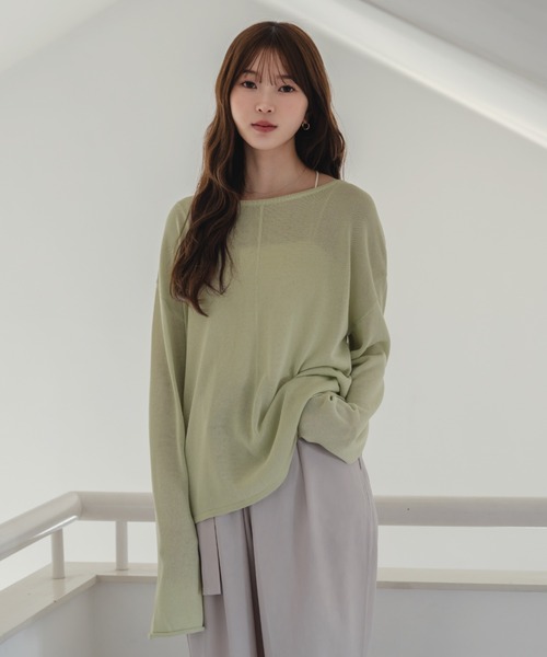 セモア　中古　レディース　トップス　ニット　ベージュ　イエロー　美品 楽天市場】メッシュ（カラーベージュ）（ニット・セーター