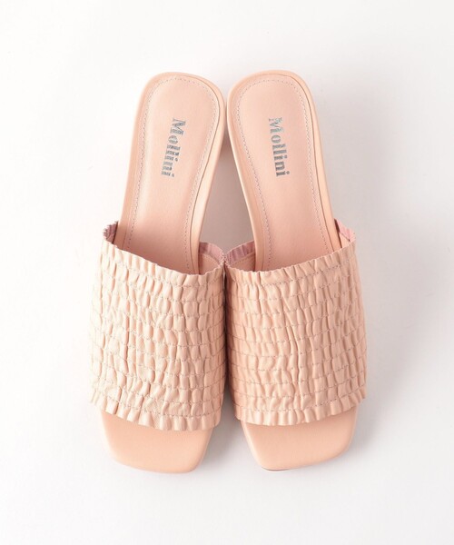 Mollini サンダル 「mollini」HAILIN ギャザー ミュール レディース  