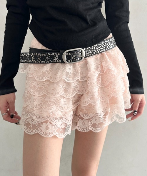 Bamm パンツ レースショートパンツ レディース : ZOZOTOWN Yahoo!店