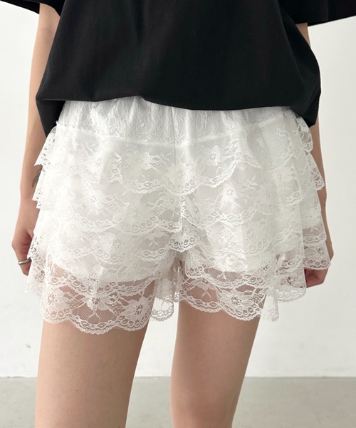 【R13】レースバックセーラーショートパンツ kids-shushu_rcsp232951