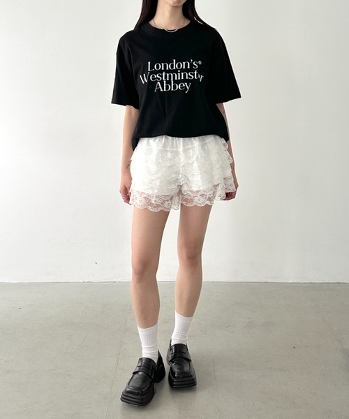 Bamm パンツ レースショートパンツ レディース : ZOZOTOWN Yahoo
