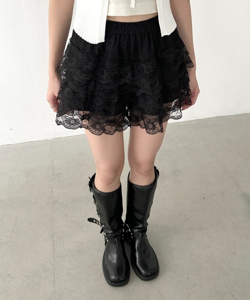 KTZレースショートパンツ Bamm パンツ レースショートパンツ レディース : ZOZOTOWN Yahoo