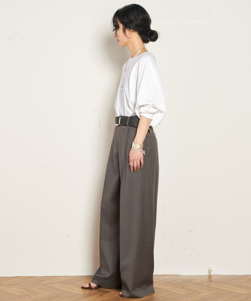 【極美品】ドゥーズィエムクラス 取扱 AP STUDIO ワイドスリーブシャツ AP STUDIO tシャツ ワイドスリーブTシャツ レディース : ZOZOTOWN
