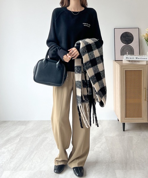 「Futier land」 長袖ニット FREE ライトグレー レディース_画像3