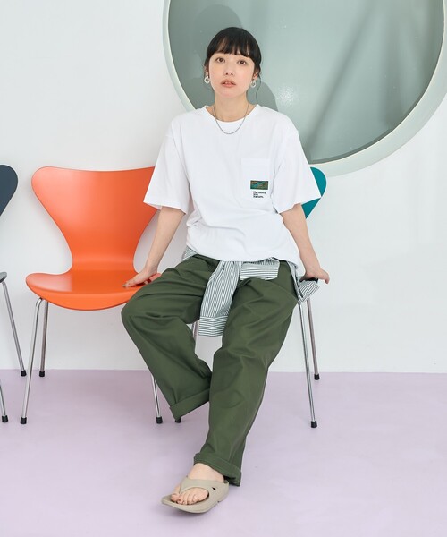 tシャツ Foxfire × FREAK'S STORE/フォックスファイヤー 裾コード ポケットTシャツ レディース | FREAK'S STORE | 04