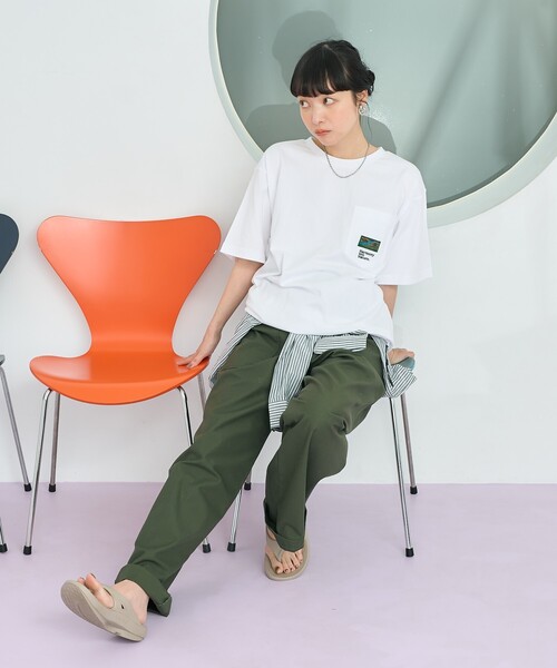 tシャツ Foxfire × FREAK'S STORE/フォックスファイヤー 裾コード ポケットTシャツ レディース | FREAK'S STORE | 05