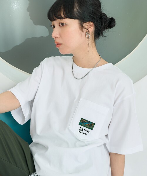 tシャツ Foxfire × FREAK'S STORE/フォックスファイヤー 裾コード ポケットTシャツ レディース | FREAK'S STORE | 08