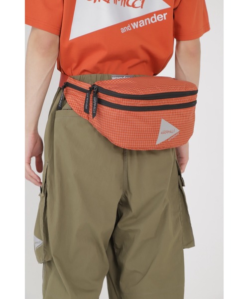 andmary 2点 専用出品 and wander（アンドワンダー） デイバック リュック 2WAY RIPSTOP BAG