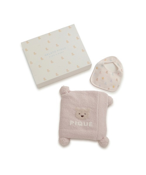 【新品未使用タグ付き】gelato pique ジェラピケ　2着セット gelato pique 出産祝い 「ラッピング済み」「BABY」ベア