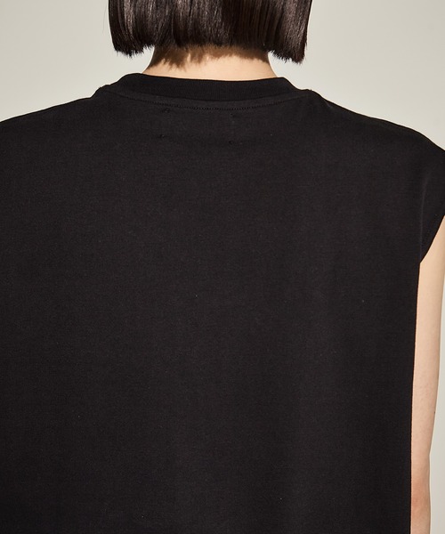VIVIANO tシャツ 「VIVIANO/ヴィヴィアーノ」Tulle Sleeveless T