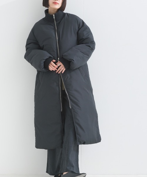 「terrace」 コート MEDIUM ブラック レディース_画像7