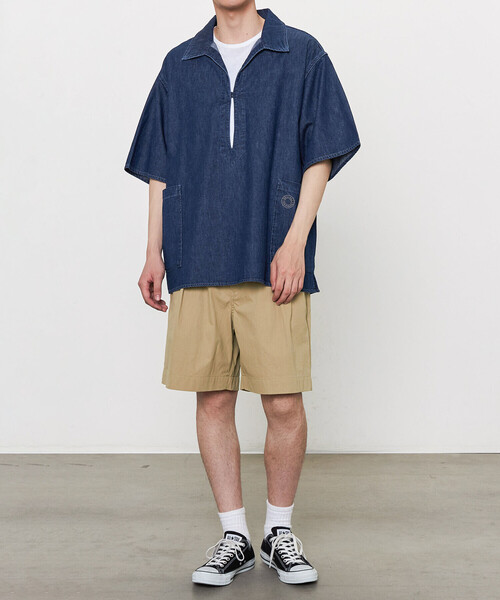 a2o ショートパンツ　あおばくん　SAKl 男女兼用】こおリッチ接触冷感ショートパンツ【セットアップ着用