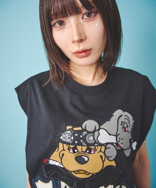 tシャツ 「GALFY/ガルフィー」袖を忘れしTシャツ レディース メンズ