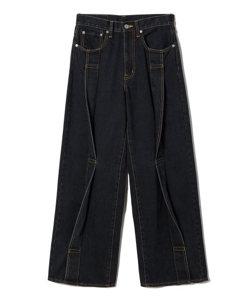 パンツ 「soduk」twisted line denim trousers レディース : ZOZOTOWN