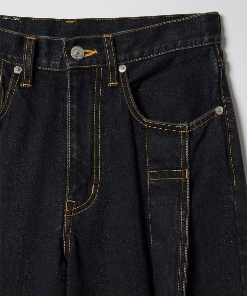 パンツ 「soduk」twisted line denim trousers レディース : ZOZOTOWN