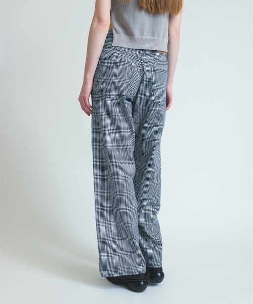 パンツ 「soduk」twisted line denim trousers レディース : ZOZOTOWN
