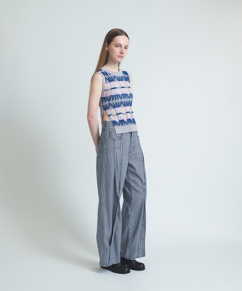 soduk／スドーク twisted line denim trousers パンツ 「soduk」twisted line denim trousers レディース : ZOZOTOWN