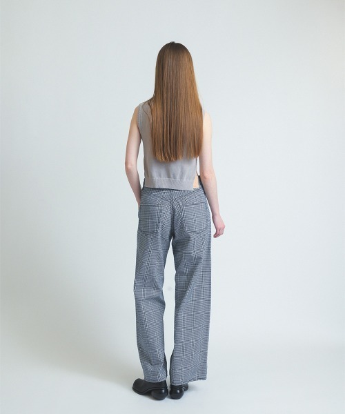 パンツ 「soduk」twisted line denim trousers レディース : ZOZOTOWN