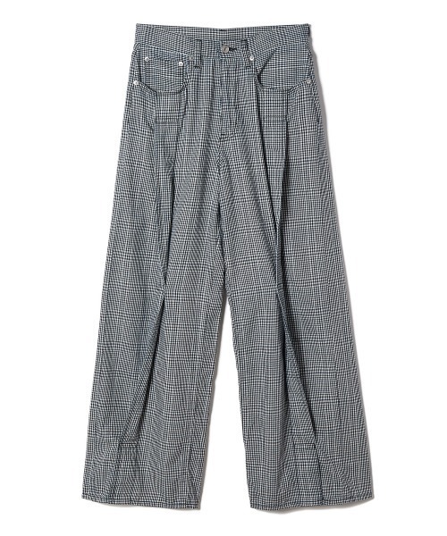 パンツ 「soduk」twisted line denim trousers レディース : ZOZOTOWN