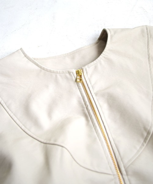 「e-zakkamania stores」 「FURRY」ジップアップブルゾン フリー ブラック レディース_画像9