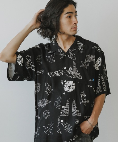 liberaiders リベレイダース　アロハシャツ　開襟シャツ　サイズM LIBERAIDERS(リベレイダース) / アロハシャツ / RAYON ALOHA