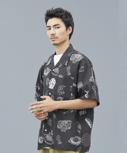 Liberaiders（リベレイダース） シャツ 半袖 RAYON ALOHA SHIRT メンズ