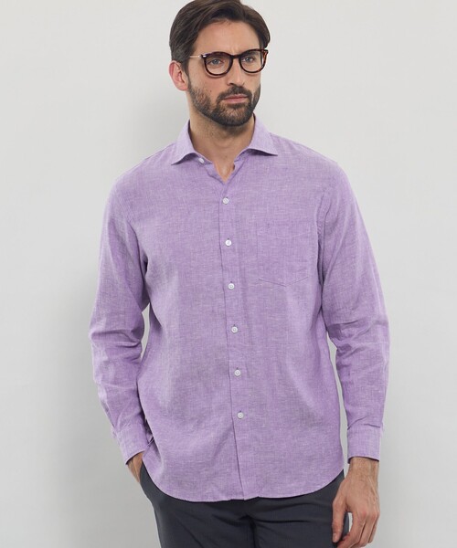 美品 MACKINTOSH LONDON チェック シャツ ホリゾンタルカラー MACKINTOSH LONDON シャツ 「WEB・一部店舗限定」コットンツイル