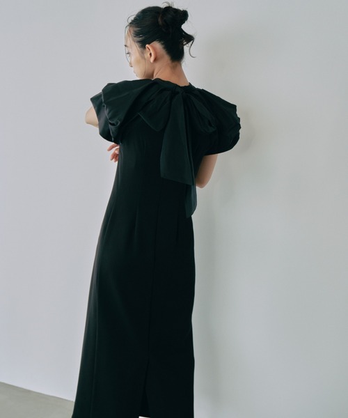 ANDRESD ドレス drape dress / ドレープドレス : ZOZOTOWN Yahoo