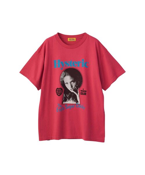 HYSTERIC GLAMOUR レディースTシャツ HYSTERIC GLAMOUR tシャツ EROTIC CHICKS オーバーサイズTシャツ