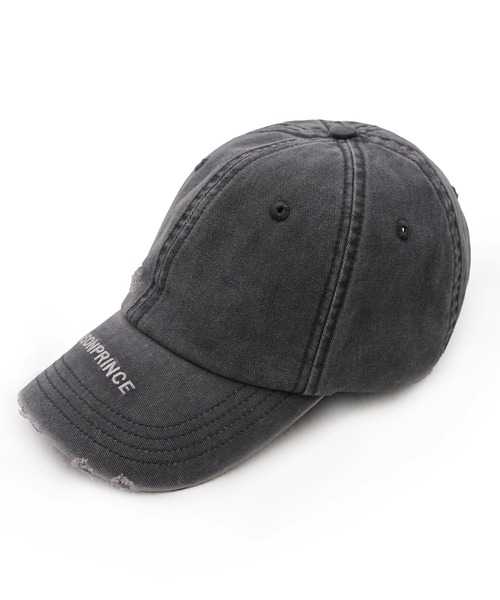MASONPRINCE キャップ 帽子 ヴィンテージウォッシュ加工＆ダメージ加工