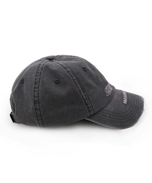 MASONPRINCE キャップ 帽子 ヴィンテージウォッシュ加工＆ダメージ加工
