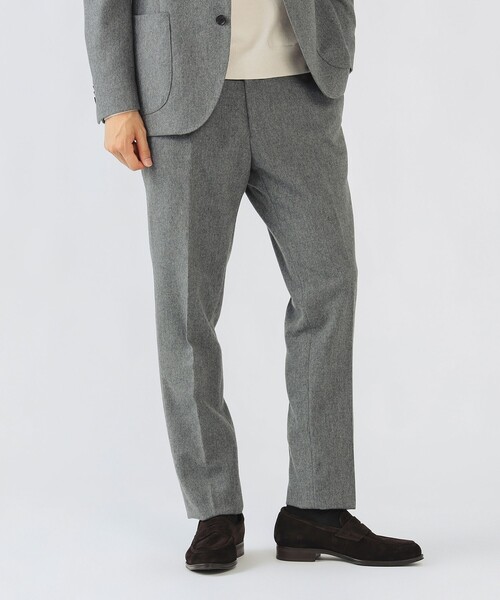 BEAMS HEART（ビームス ハート） スラックス フランネル ノープリーツ