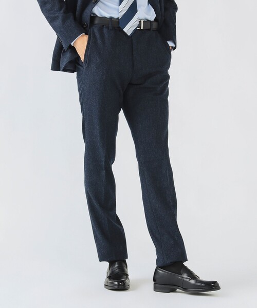 【専用】新品　BEAMS HEARTフランネル ノープリーツ スラックス BEAMS HEART（ビームス ハート） スラックス フランネル ノープリーツ