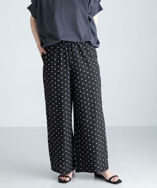 URBAN RESEARCH Sonny Label パンツ 「WEB限定」ドットプリント