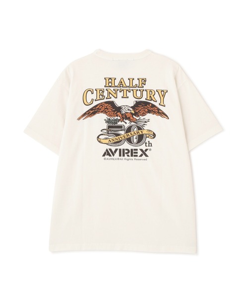 AVIREX（アヴィレックス） tシャツ HALF-CENTURY ANNIVERSARY T-SHIRT