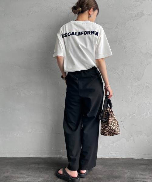 tシャツ 「THE ENDLESS SUMMER/エンドレスサマー」 別注 TES CALIFORNIA バックプリントTシャツ レディース メンズ THE ENDLESS SUMMER/エンドレスサマー] 別注 TES CALIFORNIA