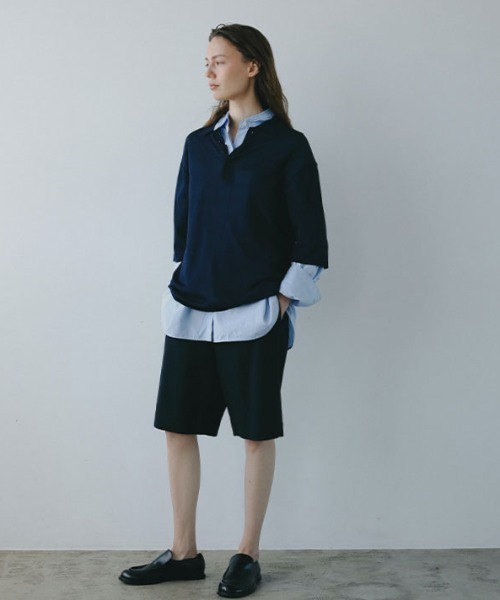 ETRE TOKYO / オープンネックニットポロ ETRE TOKYO（エトレトウキョウ）の「オープンネックニットポロ