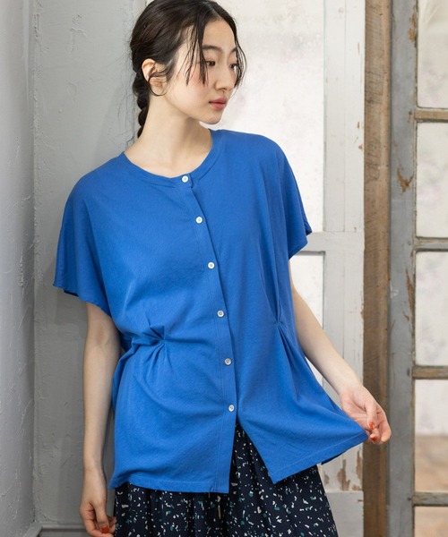 niko and… tシャツ コットンシアータックフレンチプルオーバー