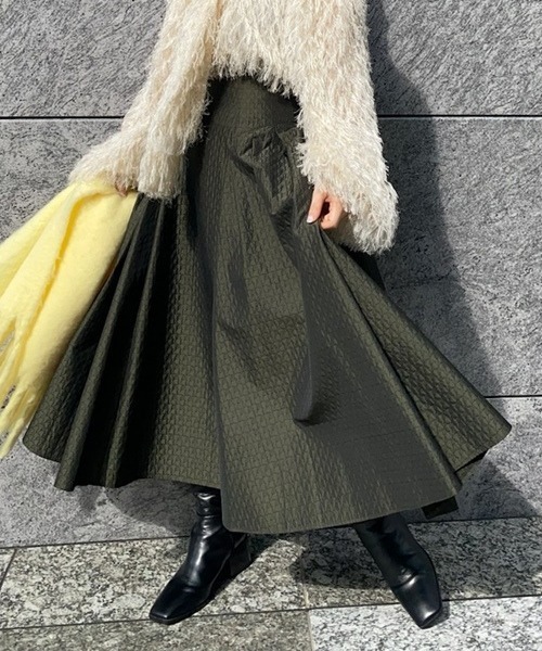 「FRAY I.D」 フレアスカート 0 ブラック レディース_画像3