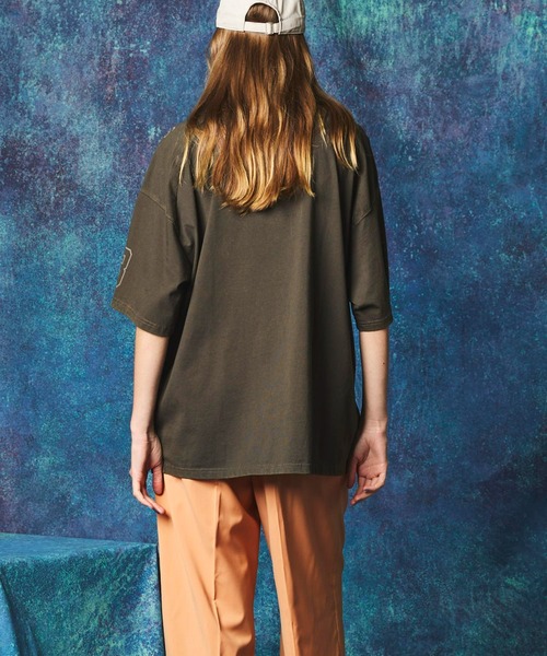 「MAISON SPECIAL」 半袖Tシャツ 2 グレイッシュベージュ メンズ