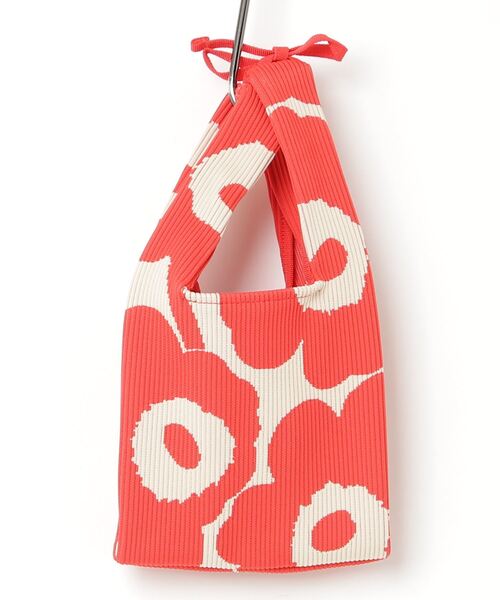 marimekko - Knitted Mini Tote Unikko トートバッグ Knitted Mini Tote Unikko トートバッグ | Maija Isola