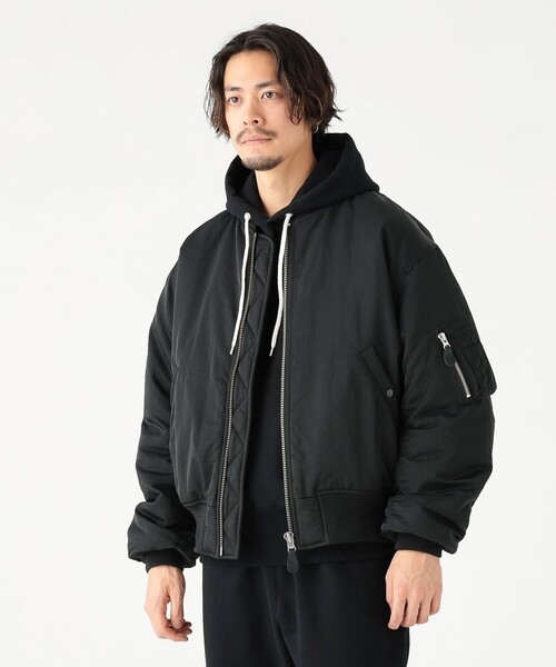 B：MING by BEAMS（ビーミング by ビームス） ma1 ma-1 撥水 ナイロン