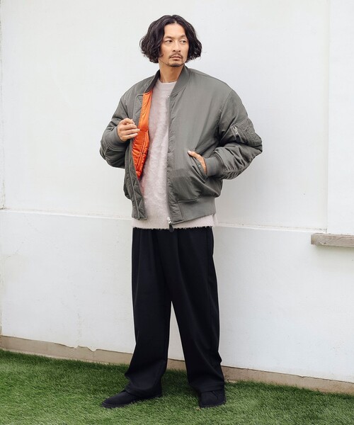 B：MING by BEAMS（ビーミング by ビームス） ma1 ma-1 撥水 ナイロン