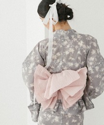 ヘザー　浴衣　梅ブラウン Heather（ヘザー） 浴衣 アソート浴衣3点SET 570689 レディース