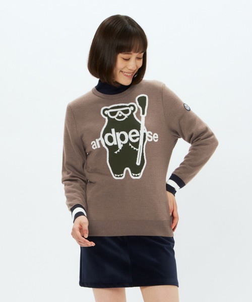 アンパスィ クレアニット クルーネックセーター and per se（アンパスィ） ニット セーター クレアニットクルーネック