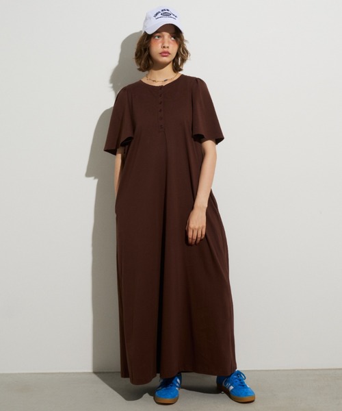 国内発送【J.Crew】テロっと艶やかワンピース l関税込 セール】 【洗える】ブライトスパンボイル ワンピース （ロング