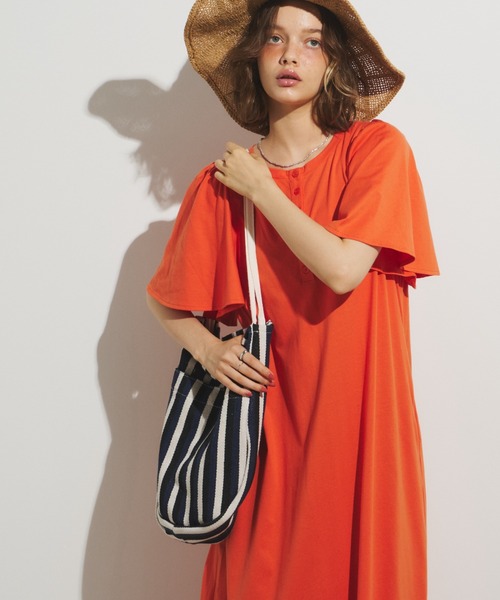 Unitage ワンピース フレアスリーブカットワンピース : ZOZOTOWN