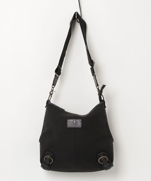 Burberry Blue Label ブラック ショルダーバッグ BURBERRY BLUE LABEL 「BURBERRY LABEL」 ショルダーバッグ