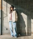 ワイドパンツ ジーンズ デニム デニムパンツ ...の詳細画像1